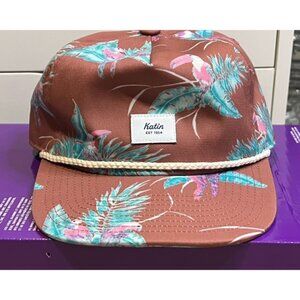 Katin Paradise Floral Print Rope A Frame Snapback Cap Hat OSFM Surf